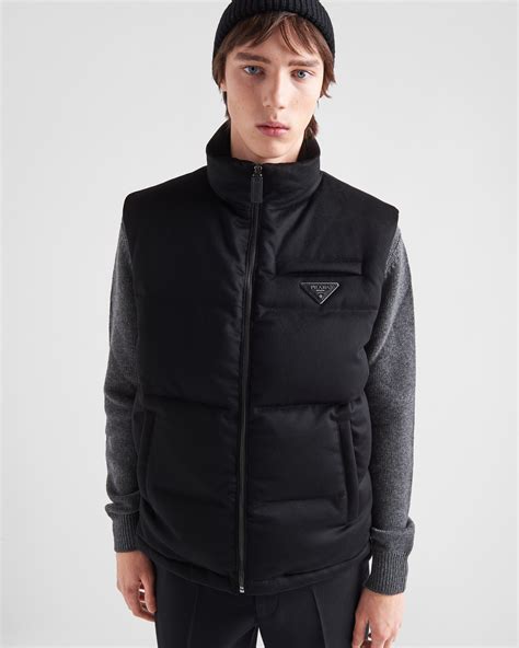 prada puffer vest